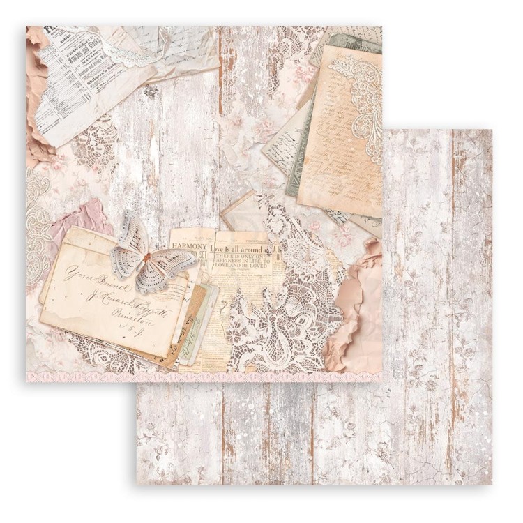 Zestaw papierów 20x20 Romance Forever SBBS96 Stamperia