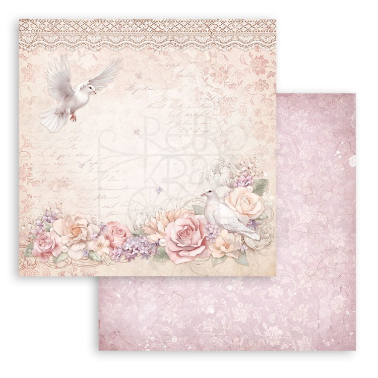 Zestaw papierów 20x20 Romance Forever SBBS96 Stamperia