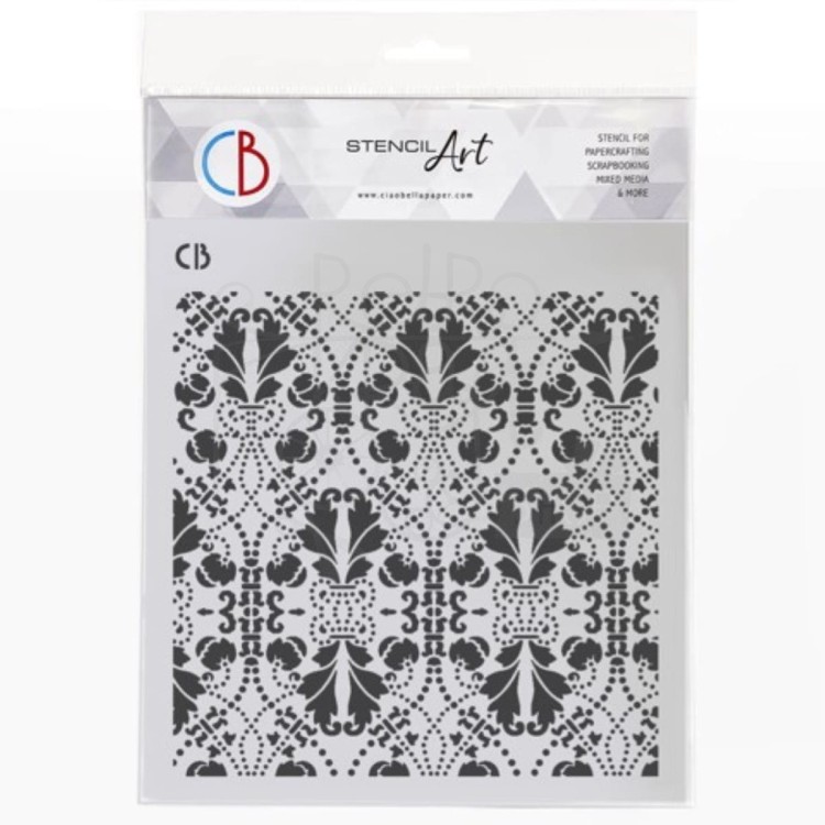Szablon maska 22x24cm Threadworks MS8-063 Ciao Bella