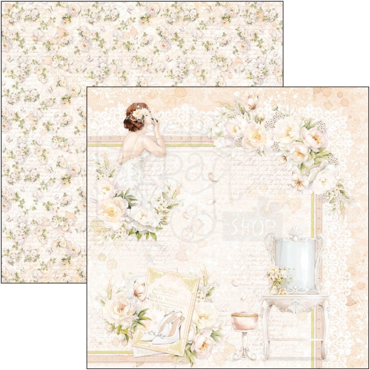 Zestaw papierów 20x20 Always &amp; Forever 12szt CBH075 Ciao Bella