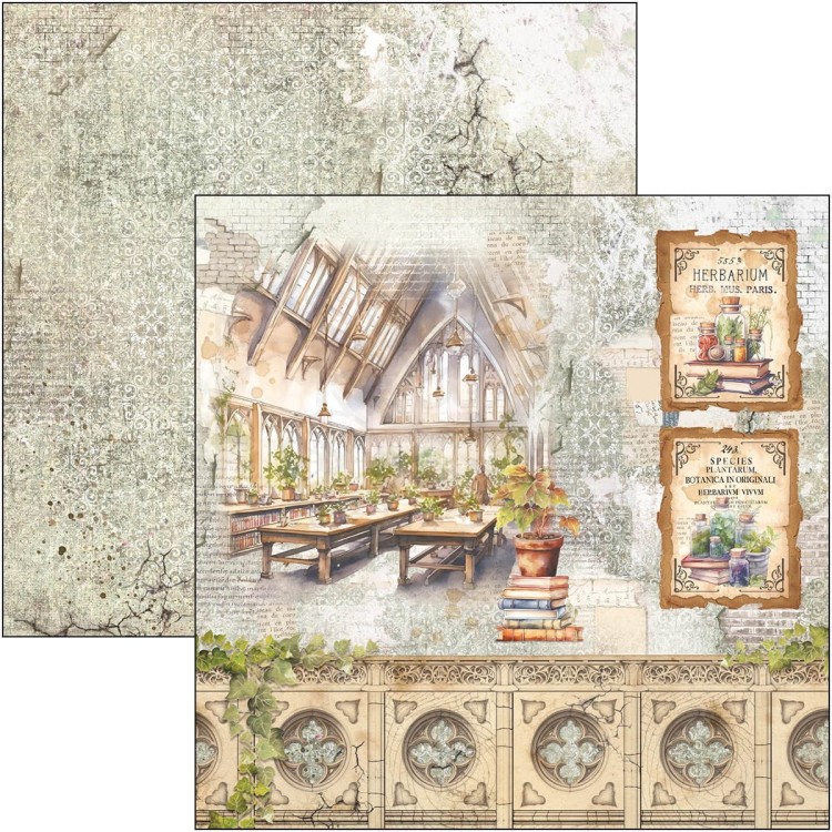 Zestaw papierów 20x20 Wizard Academy 12szt CBH071 Ciao Bella