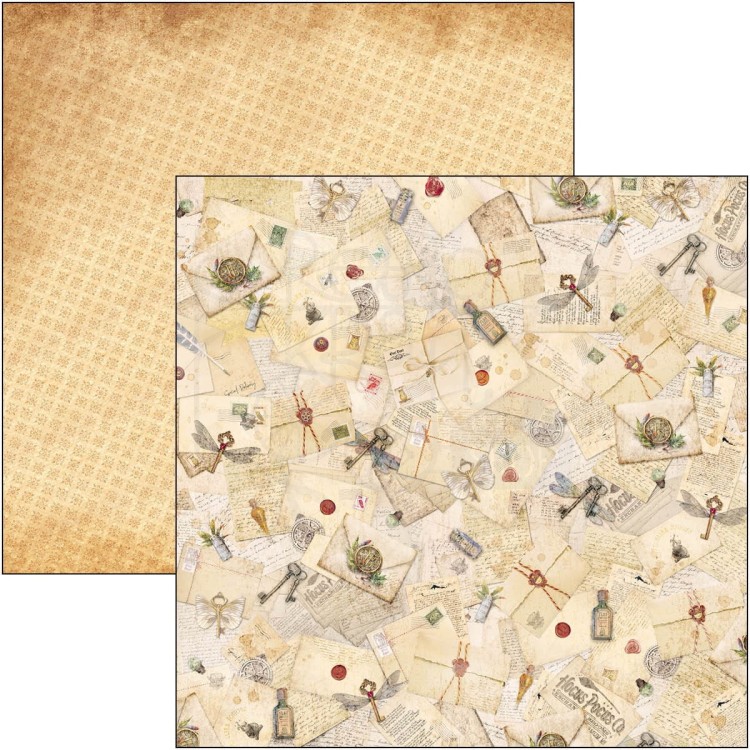 Zestaw papierów 20x20 Wizard Academy 12szt CBH071 Ciao Bella