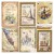 Zestaw papierów welinowych kalki 15x15cm Wizard Academy 6 szt. CBVQ010 Ciao Bella