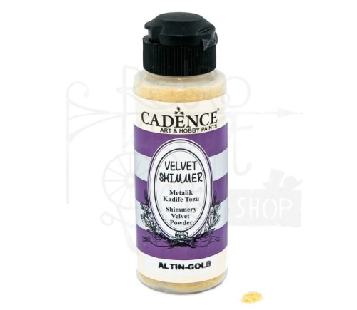 Puder velvet metalic złoty 120ml Cadence
