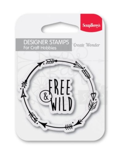Zestaw stempli 7x7 Find Your Way SCB4907113 Scrapberry’s