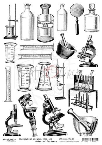 Folia transparentna A4 Science CC-MM-FOL-22 Craft O’Clock
