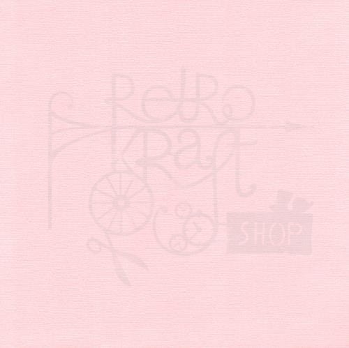 Arkusz papieru karton 30x30 z teksturą - Pale Pink Scrapberry’s