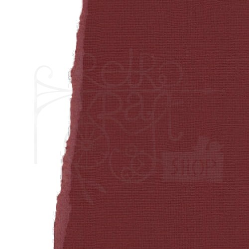Arkusz papieru karton 30x30 z teksturą - Burgundy Scrapberry’s