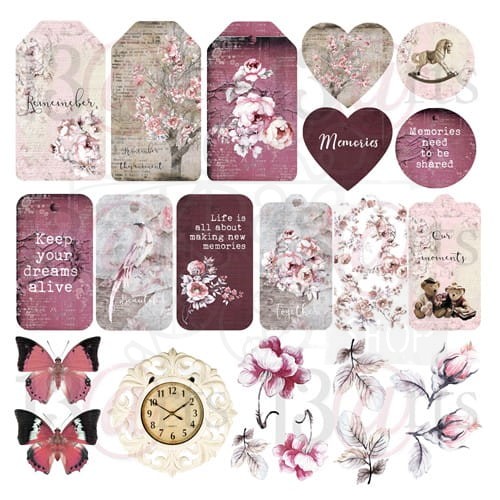 Zestaw papierów do scrapbookingu 30x30 Memory Lane ARTML00 13arts
