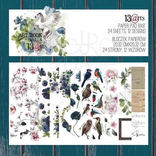 Zestaw papierów do scrapbookingu 20x20 Art. Book 4 ARTABVOL4 13arts