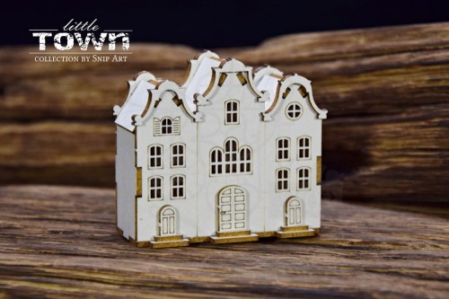 Tekturka Little Town - Kamieniczka mini 10 3D 34879 SnipArt
