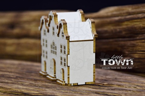 Tekturka Little Town - Kamieniczka mini 10 3D 34879 SnipArt