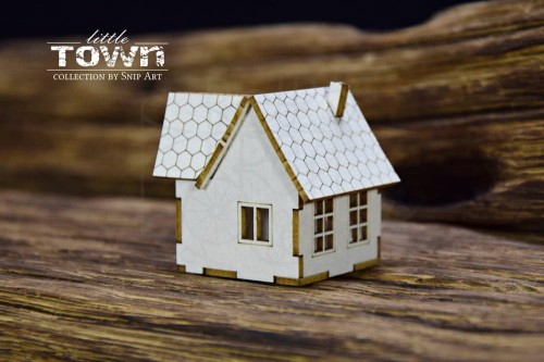 Tekturka Little Town - Mini domek 14 3D 28038 SnipArt