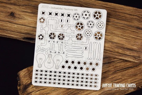 Tekturka ATC - Industrial Factory - kit 35287 SnipArt