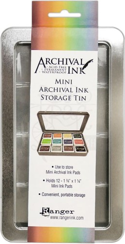 Puszka pudełko na tusze Mini Archival Storage Tin IMA58434 Ranger