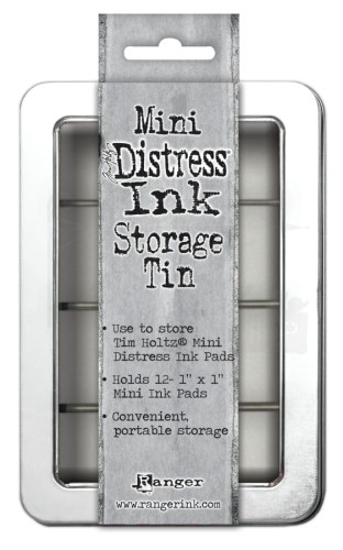 Puszka pudełko na tusze Tim Holtz Mini Distress Ink Storage Tin TDA42013 Ranger