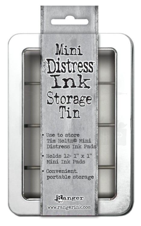 Puszka pudełko na tusze Tim Holtz Mini Distress Ink Storage Tin TDA42013 Ranger