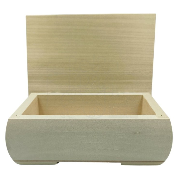 Pudełko drewniane - szkatułka 14.5x9.5x5.7cm