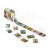 Taśma washi tape znaczki Wherever Postage Stamp 5m WHE26153 49 and Market