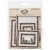 Ozdoby tekturowe ramki Wherever Chipboard Set 16szt WHE26146 49 and Market