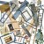 Ozdoby foliowe Wherever Acetate Assortment 45szt WHE26115 49 and Market
