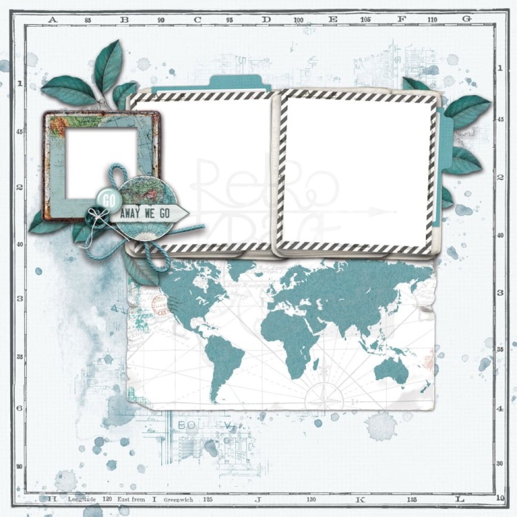 Zestaw 30x30 Wherever Page Kit WHE26016 49 and Market