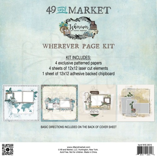 Zestaw 30x30 Wherever Page Kit WHE26016 49 and Market