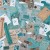 Ozdoby papierowe Color Swatch Teal Ephemera Stackers TCS26337 49 and Market