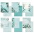 Zestaw papierów 15x20 Color Swatch Teal 18 arkuszy TCS26221 49 and Market