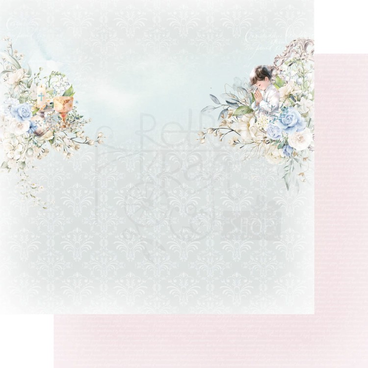 Zestaw papierów do scrapbookingu 30x30 First Holy Communion Pierwsza Komunia AA-FHC-07 Alchemy of Art