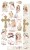 Zestaw papierów do scrapbookingu 15x30 elementy do wycinania First Holy Communion Pierwsza Komunia AA-FHC-10 Alchemy of Art