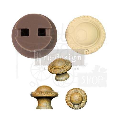 Foremka silikonowa Gałka Meblowa Luxe Ornate 668877 Prima