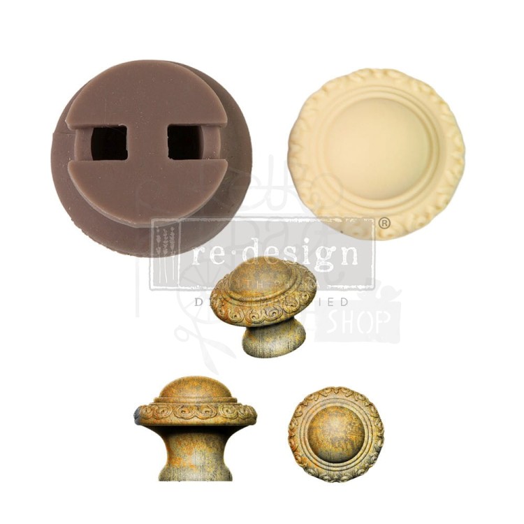 Foremka silikonowa Gałka Meblowa Luxe Ornate 668877 Prima