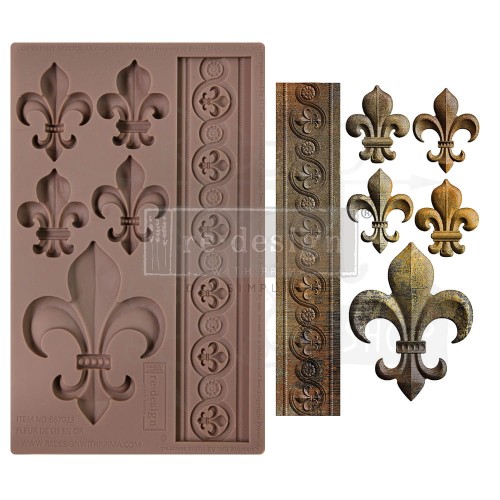 Foremka silikonowa 20x13 Fleur De Lis En Or 667023 Prima