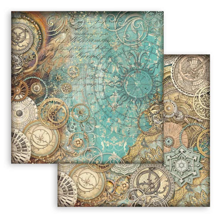 Zestaw papierów do scrapbookingu 20x20 Sir Vagabond in Fantasy World Tła SBBS99 Stamperia