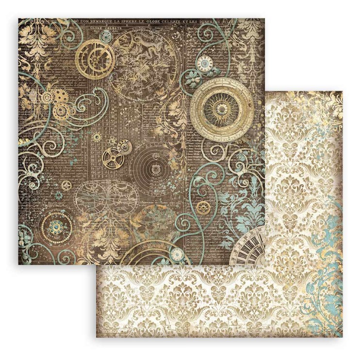 Zestaw papierów do scrapbookingu 20x20 Sir Vagabond in Fantasy World Tła SBBS99 Stamperia