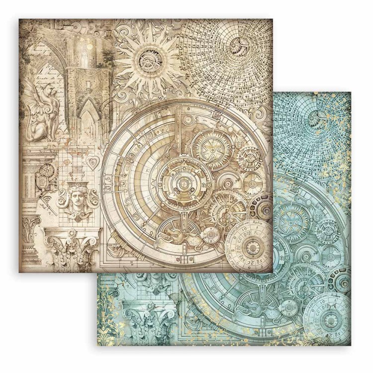 Zestaw papierów do scrapbookingu 20x20 Sir Vagabond in Fantasy World Tła SBBS99 Stamperia