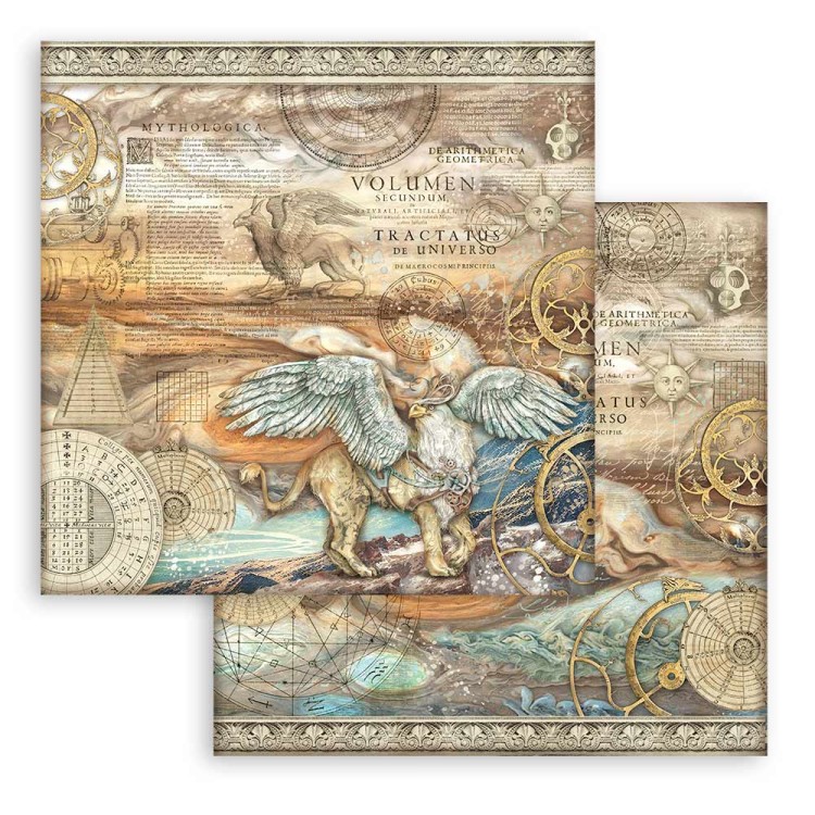 Zestaw papierów do scrapbookingu 20x20 Sir Vagabond in Fantasy World SBBS98 Stamperia
