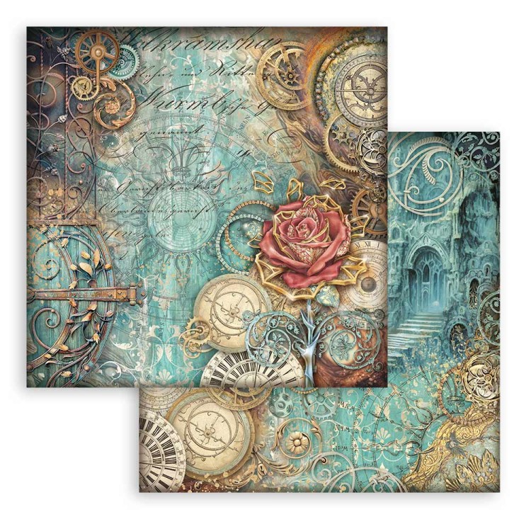 Zestaw papierów do scrapbookingu 20x20 Sir Vagabond in Fantasy World SBBS98 Stamperia
