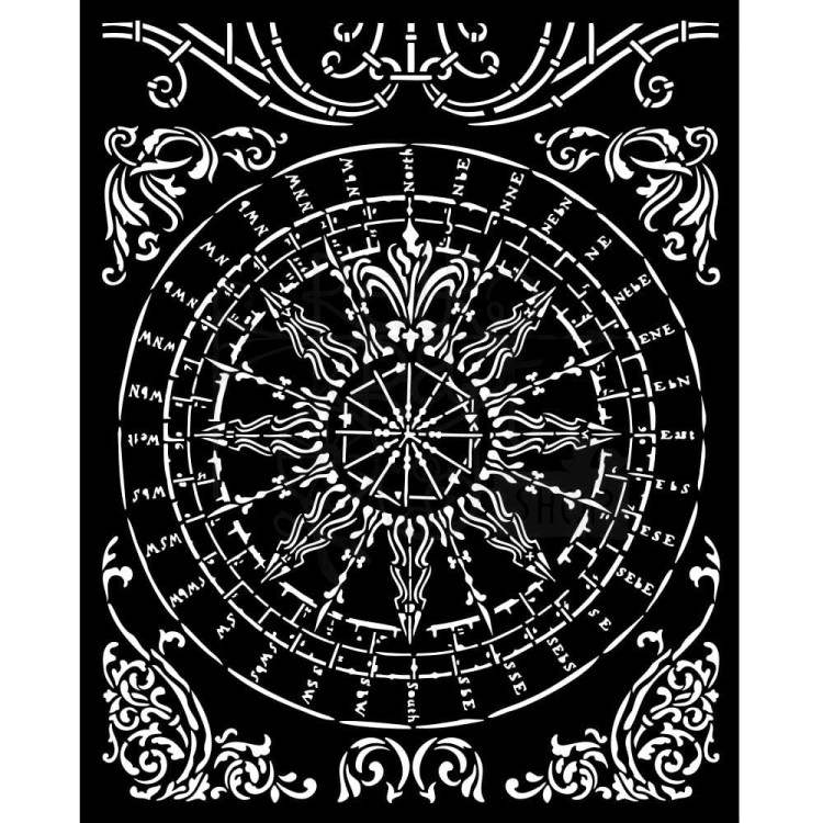 Szablon maska 20x25 Sir Vagabond in Fantasy World Rozeta KSTD157 Stamperia