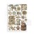 Papier washi A5 Sir Vagabond in Fantasy World zestaw 8 sztuk SBW03 Stamperia