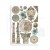 Papier washi A5 Sir Vagabond in Fantasy World zestaw 8 sztuk SBW03 Stamperia