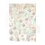 Papier ryżowy A6 Orchids &amp; Cats Background tła 8szt DFSAK6017 Stamperia