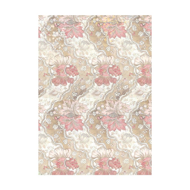 Papier ryżowy A6 Orchids &amp; Cats Background tła 8szt DFSAK6017 Stamperia