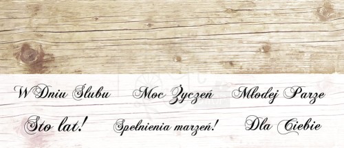 Pasek 3x16 Foggy Dew napisy ślubne AltairArt