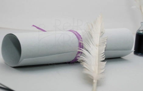 Papier czerpany A4 szary 150g