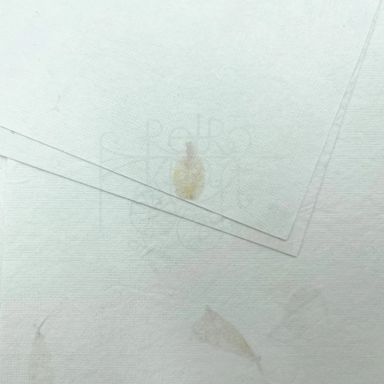 Papier czerpany A4 biały ze słonecznikiem 150