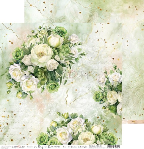 Zestaw papierów do scrapbookingu 30x30 A Day To Remember CC-C63-ADR-00 Craft O’Clock