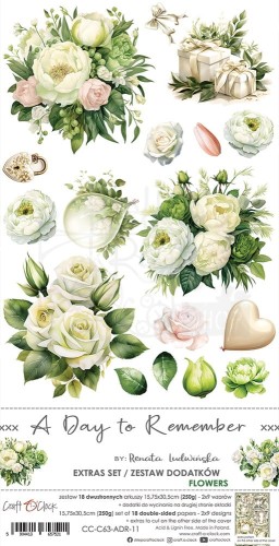 Zestaw dodatków 15x30 A Day To Remember Flowers CC-C63-ADR-11 Craft O’Clock