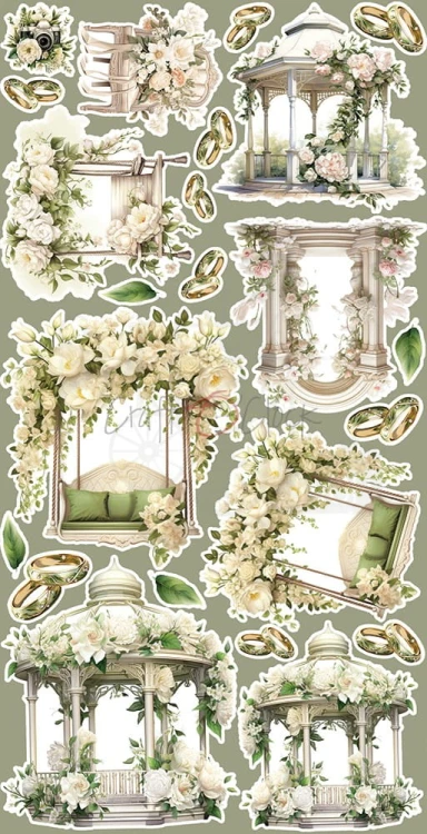 Zestaw dodatków 15x30 A Day To Remember Flowers CC-C63-ADR-11 Craft O’Clock